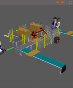 Industrial robot application