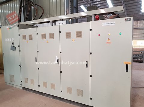 Production line control cabinet project