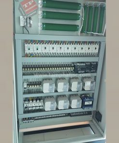 Control cabinet for powder coating line