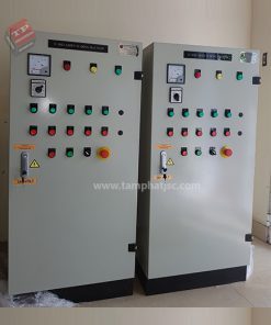 Control cabinet for automatic roof tile press machine
